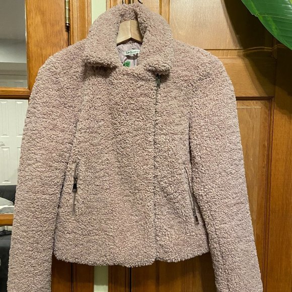 Italian Suite Benedict Teddy bear sherpa motor jacket, size S - Picture 4 of 8